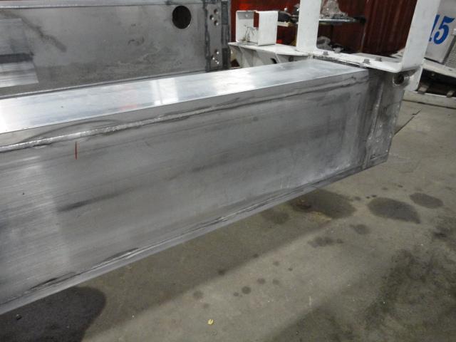 Boom sections repaired